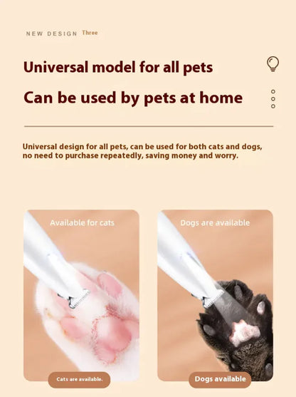 LED Pet Paw Trimmer