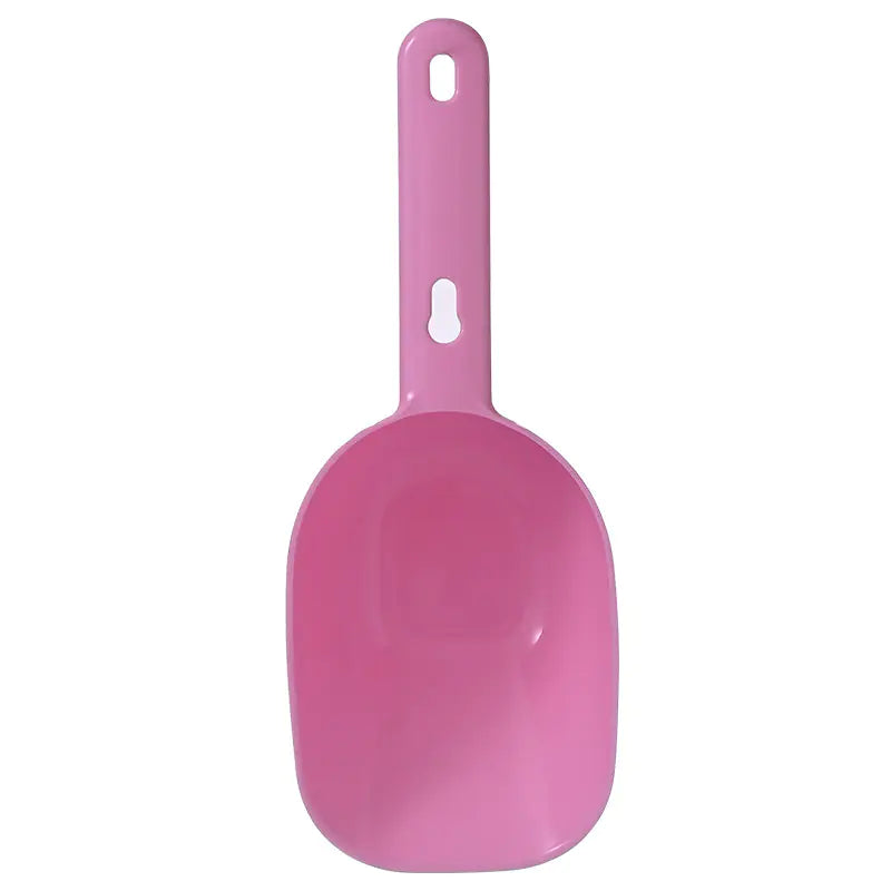 Multi-Color Plastic Pet Food Shovel for Cats & Dogs