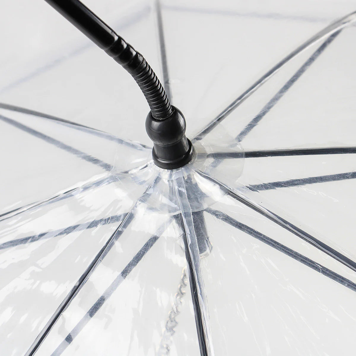 Transparent Adjustable C-Type Pet Umbrella