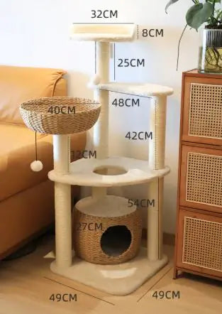 Cattail Cat Tree Tower