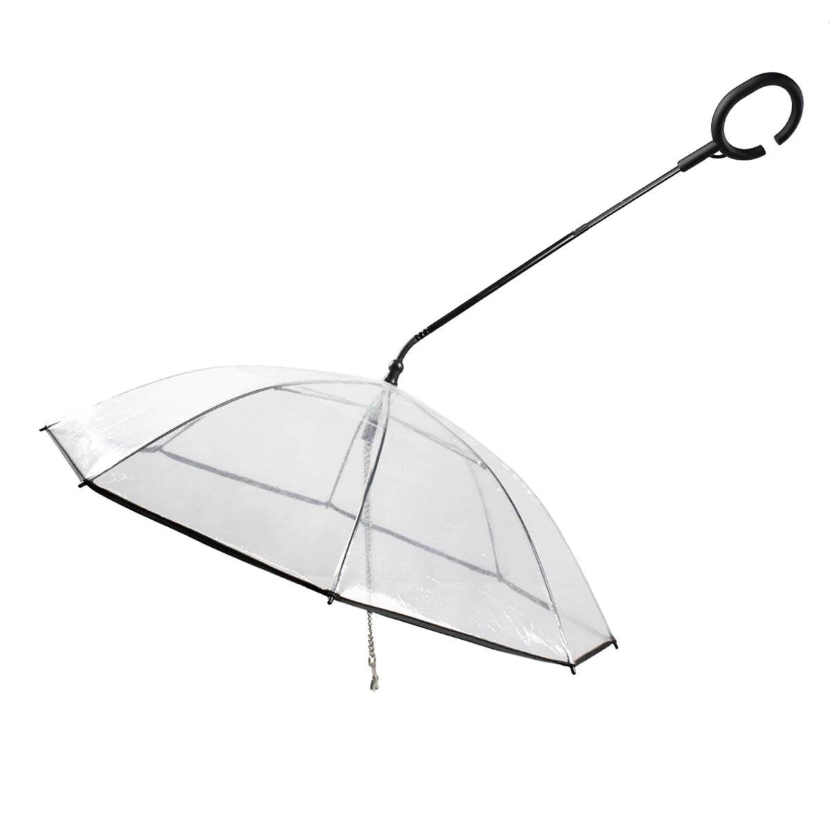Transparent Adjustable C-Type Pet Umbrella
