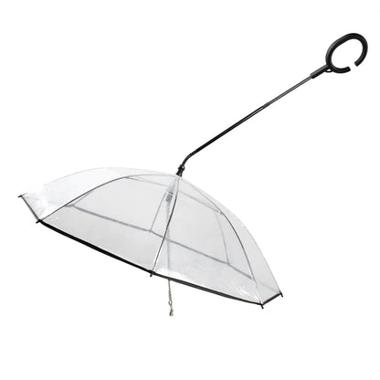 Transparent Adjustable C-Type Pet Umbrella