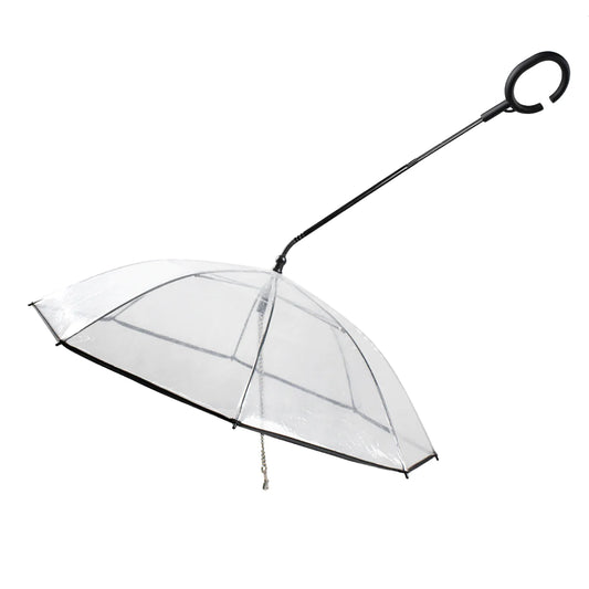 Transparent Adjustable C-Type Pet Umbrella