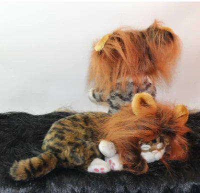 Funny Lion Mane Hat for Cats and Kittens
